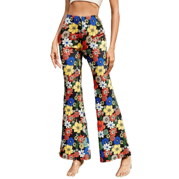 Trippy Mushroom Flare Pants | Earthbound Trading Co.